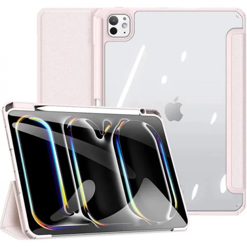 Чохол-книжка (поліуретановий) Apple iPad Pro 13" 2024 Dux Ducis Tobi Series Pink