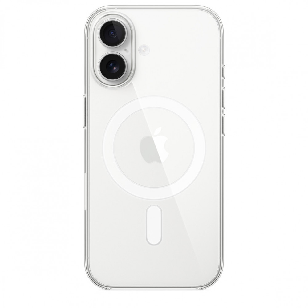 Чехол-накладка (силиконовый) Apple iPhone 17 Monblan Magnetic Crystal Series Transparent