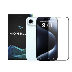 Захисне скло Apple iPhone Air Monblan 2.5D Anti Static 0.26mm Black