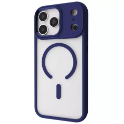 Чохол-накладка (силіконовий) Apple iPhone 17 Pro Max WAVE Ardor Case with Magnetic Ring Midnight Blue