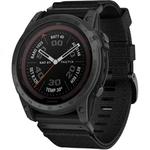 Garmin Tactix 7 Pro Edition Solar Powered Tactical GPS Watch with Nylon Band (010-02704-10/11)