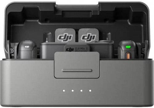 Мікрофонна радіосистема DJI MIC 3 2TX + 1RX + Charging Case (CP.RN.00000480.01)