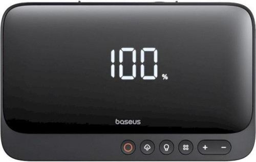 Автономний пусковий пристрій (бустер) Baseus Super Energy Series 4in1 600A Black (C00245902111-00)