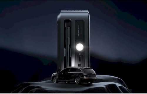 Автономний пусковий пристрій (бустер) Baseus Super Energy Series 4in1 600A Black (C00245902111-00)