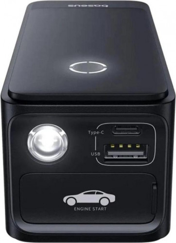 Автономний пусковий пристрій (бустер) Baseus Super Energy Alpha Series Jump Starter 600A Black (C00259200121-00)