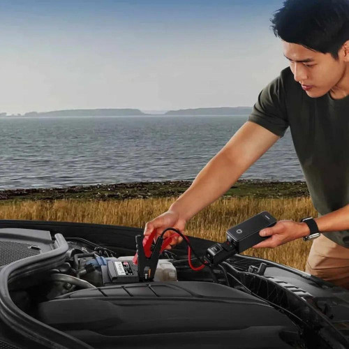 Автономний пусковий пристрій (бустер) Baseus Super Energy Alpha Series Jump Starter 600A Black (C00259200121-00)