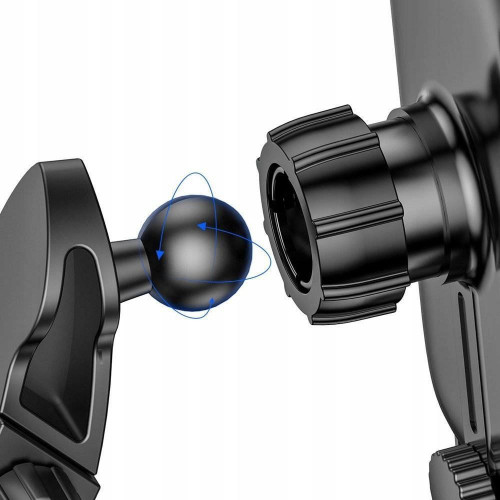 Автомобільний тримач Baseus Light Electric 15W Black (WXHW03-01)