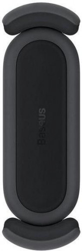 Автомобільний тримач Baseus Steel Cannon 2 Air Outlet Version Black (SUGP000001)