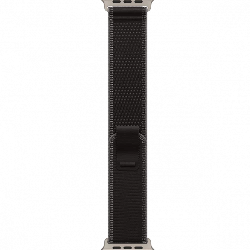 Apple Watch Ultra 3 GPS + Cellular 49mm Natural Tit. Case w. Black/Charcoal Trail Loop - S/M (MF1V4+MFT84)