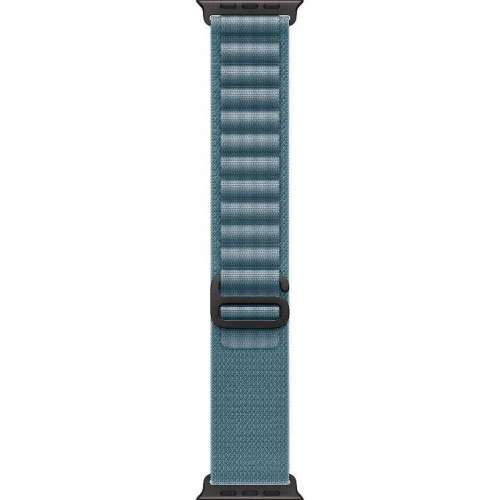 Apple Watch Ultra 3 GPS + Cellular 49mm Black Tit. Case w. Light Blue Alpine Loop - Large (MF254+MG9M4)