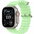 Apple Watch Ultra 3 GPS + Cellular 49mm Natural Tit. Case w. Neon Green Ocean Band (MF1V4+MGCF4)