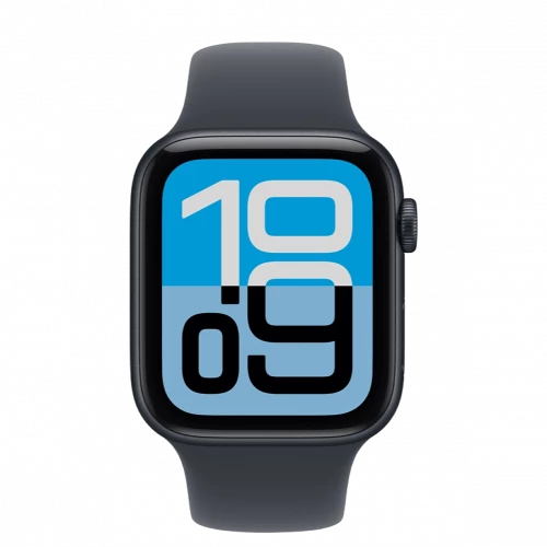 Apple Watch SE 3 GPS + Cellular 44mm Midnight Alu. Case w. Midnight S. Band - S/M (MEPH4)