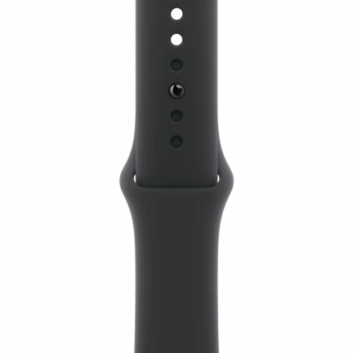 Apple Watch Series 11 GPS 42mm Jet Black Alu. Case w. Black S. Band - M/L (MEQU4)