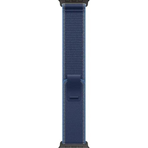 Apple Watch Ultra 3 GPS + Cellular 49mm Black Tit. Case w. Blue/Bright Blue Trail Loop - S/M (MF254+MG9Q4)