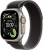 Apple Watch Ultra 3 GPS + Cellular 49mm Natural Tit. Case w. Black/Charcoal Trail Loop - M/L (MF1V4+MFT94)