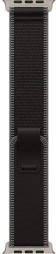 Apple Watch Ultra 3 GPS + Cellular 49mm Natural Tit. Case w. Black/Charcoal Trail Loop - M/L (MF1V4+MFT94)