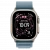 Apple Watch Ultra 3 GPS + Cellular 49mm Natural Tit. Case w. Light Blue Alpine Loop - Large (MEWP4)