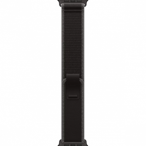 Apple Watch Ultra 3 GPS + Cellular 49mm Black Tit. Case w. Black/Charcoal Trail Loop - M/L (MF1H4)