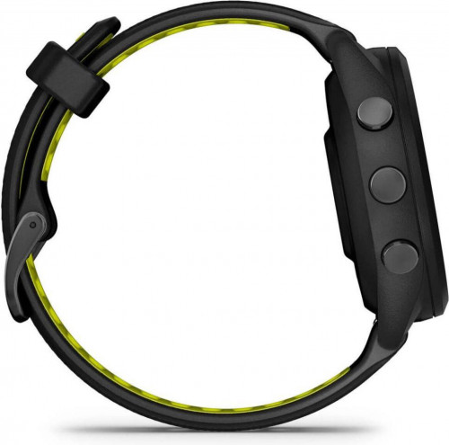 Garmin Forerunner 265S Black Bezel and Case w. Black/Amp Yellow S. Band (010-02810-03/13/53)