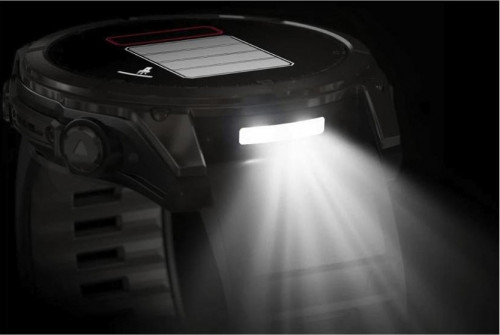 Garmin Fenix 8 51mm AMOLED Sapphire Carbon Gray DLC Titanium w. Black/Pebble Gray S. Band (010-02905-20/21) openbox