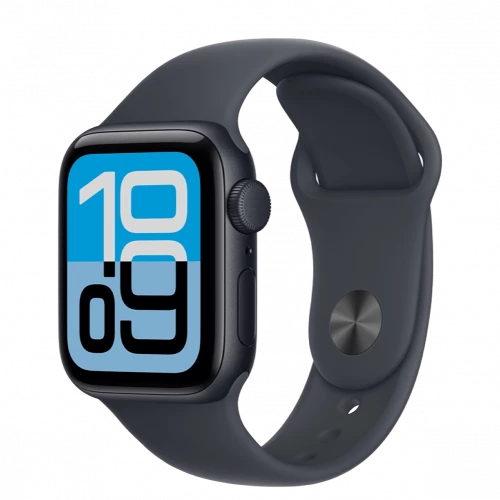 Apple Watch SE 3 GPS + Cellular 40mm Midnight Alu. Case w. Midnight S. Band - S/M (MEP94)