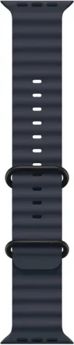 Ремінець Apple Watch 44/45/46/49 мм Ocean Band Navy Black Titanium Finish
