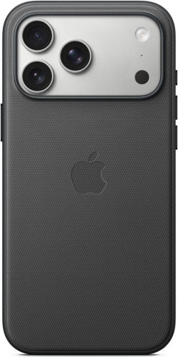 Чохол-накладка (тканинний) Apple iPhone 17 Pro Max TechWoven Case with MagSafe Black (MGF84)