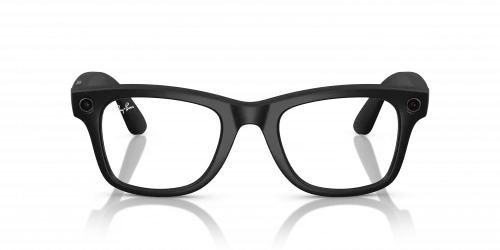 Ray-Ban Meta Wayfarer Large Matte Black/Clear to Graphite Green Transitions (RW4008 601S1M 53-22)