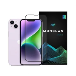 Захисне скло Apple iPhone 13 Pro Max/14 Plus Monblan 2.5D Anti Static 0.26mm Black