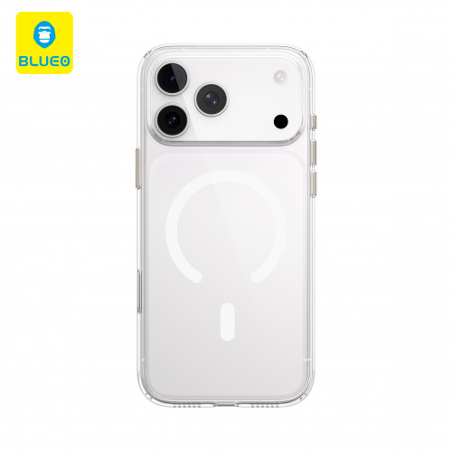 Чохол-накладка (силіконовий) Apple iPhone 17 Pro Blueo Crystal+ Drop Resistance Series Transparent (B37)