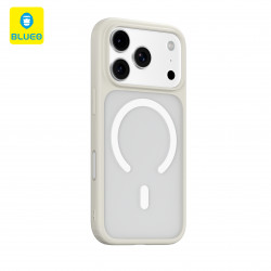 Чохол-накладка (силіконовий) Apple iPhone 17 Pro Blueo Ape Anti-Drop Magnetic Grey (BL082)