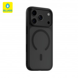 Чохол-накладка (силіконовий) Apple iPhone 17 Pro Blueo Ape Anti-Drop Magnetic Black (BL082)