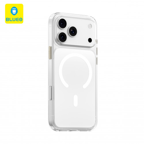 Чохол-накладка (силіконовий) Apple iPhone 17 Blueo Crystal+ Drop Resistance Series Transparent (B37)