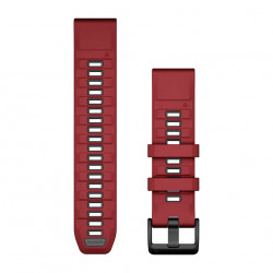 Ремінець Garmin QuickFit 22 Watch Bands Silicone - Marsala/Graphite (010-13392-06)