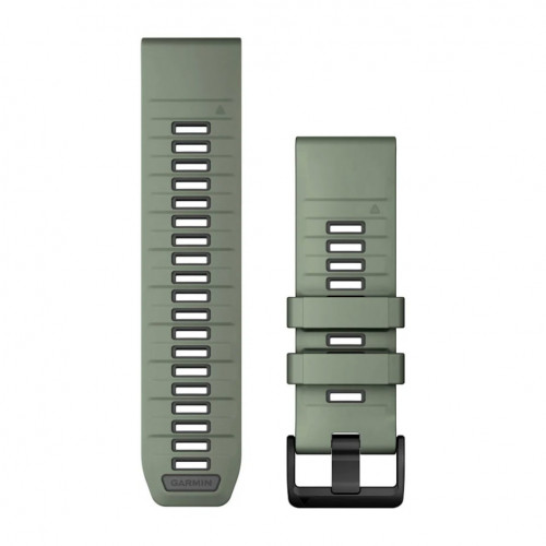 Garmin QuickFit 26 Watch Bands Silicone - Willow/Graphite (010-13393-04)