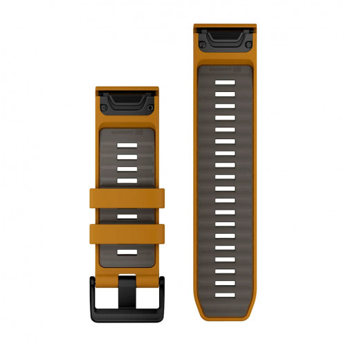 Garmin QuickFit 26 Watch Bands Silicone - Autumn/Pebble Gray (010-13393-03)