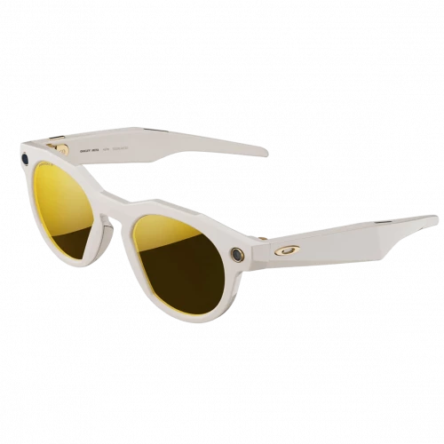 Oakley | Meta HSTN Limited Edition - Warm Grey Frame / Desert 24k Polarized Lenses (OW8002‑0151)