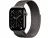 Apple Watch Series 11 GPS + Cellular 42mm Slate Titanium Case with Slate Milanese Loop (MF8U4)