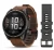Garmin Fenix 8 Pro 47mm AMOLED Carbon Gray DLC Titanium with Chestnut Leather Band (010-03198-40)