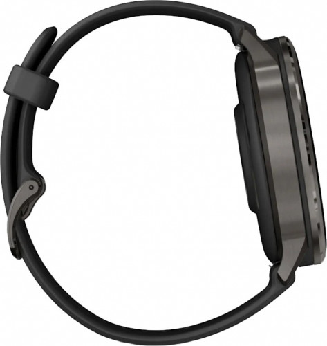 Garmin Venu 4 45 mm Slate with Black Silicone Band (010-03014-00)