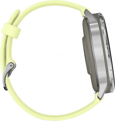 Garmin Venu 4 45 mm Silver with Citron Silicone Band (010-03014-02)