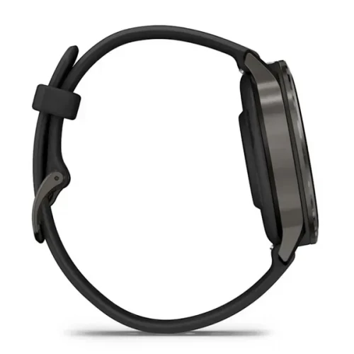 Garmin Venu 4 41 mm Slate with Black Silicone Band (010-03013-02)