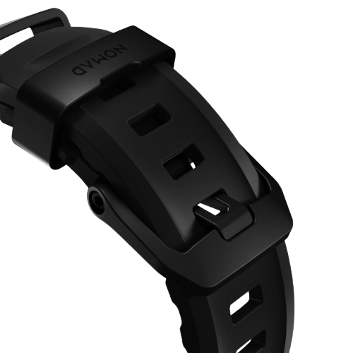 NOMAD Apple Watch 46/49mm Rocky Point Band Black Titanium Hardware Carbon Black