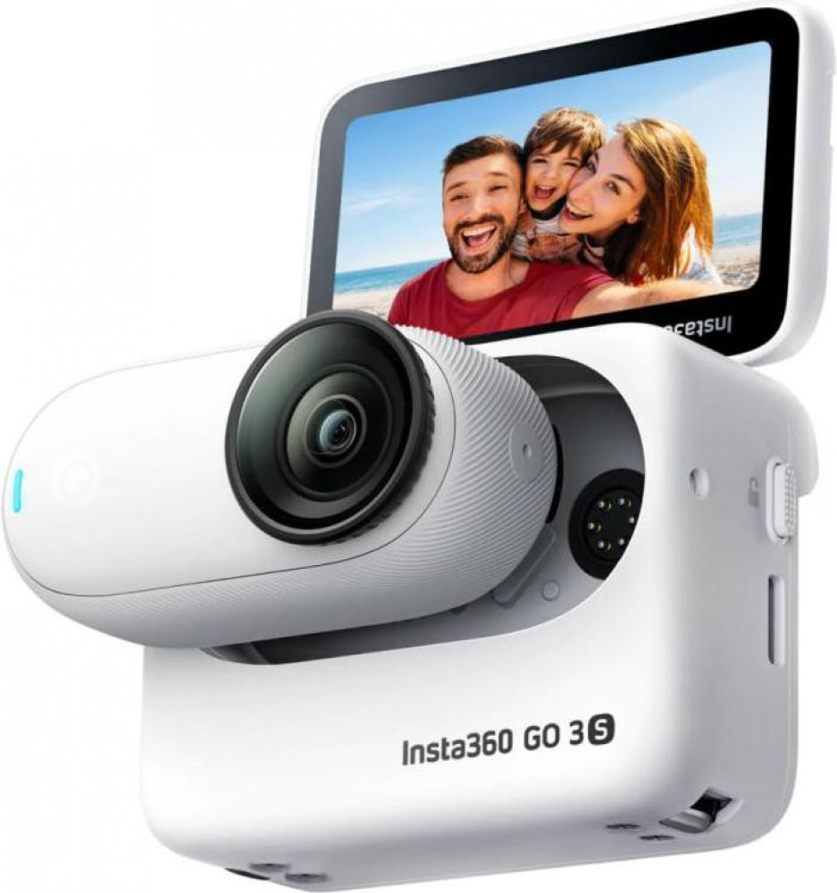 Insta360 GO 3S 4K Standard Bundle 64GB White