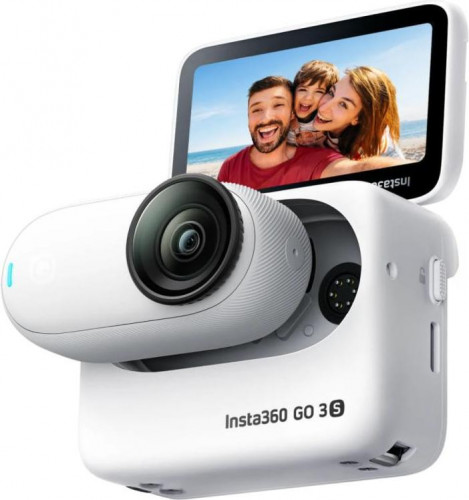 Insta360 GO 3S 4K Standard Bundle 64GB White (CINSAATA_GO3S06)