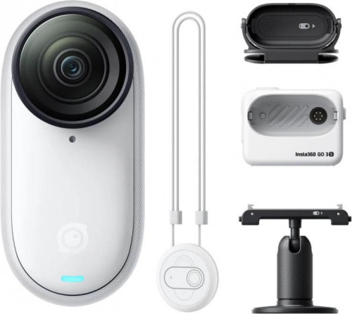 Insta360 GO 3S 4K Standard Bundle 64GB White (CINSAATA_GO3S06)