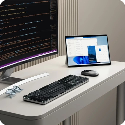 Клавиатура Satechi SM3 Slim Mechanical Backlit Bluetooth Keyboard Dark (ST-KSM3DK-EN)