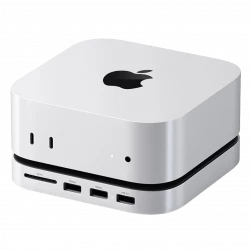 Satechi Mac Mini M4 Stand & Hub with SSD Enclosure (ST-GNMMES)