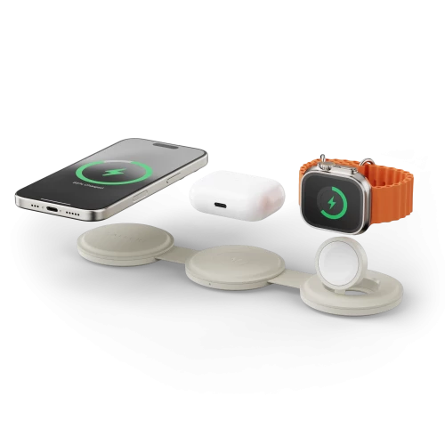 Satechi OntheGo™ 3-in-1 Charger Sand