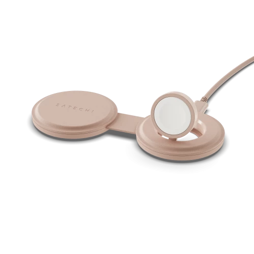 Satechi OntheGo™ 2-in-1 Charger Desert Rose